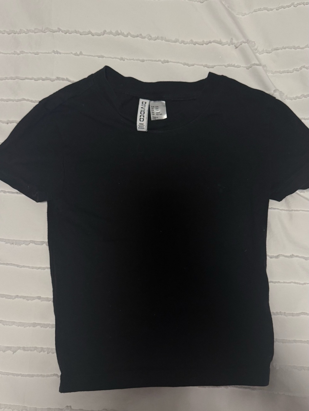 Classic Black Crewneck Tee